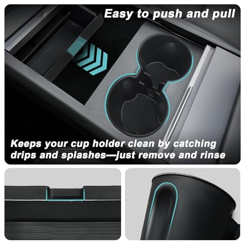 BestEvMod Center Console Organizer Set for 2026 Model Y