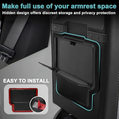 BestEvMod Center Console Organizer Set for 2026 Model Y