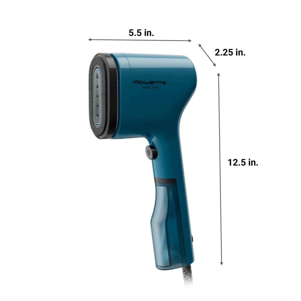 Portable Garment Steamer with Fast Heat-Up & Dual Fabric Care Pads