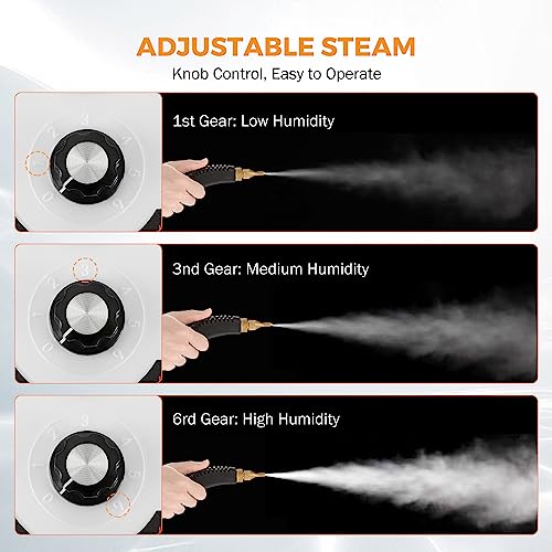 BEAMNOVA 2500W Steam Cleaner for Car High Pressure Steamer Auto Detailing