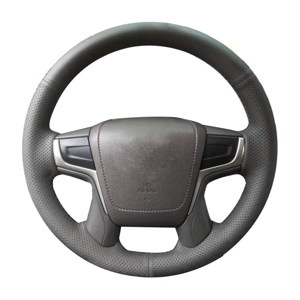 Custom Fit Hand Stitched Genuine Leather Steering Wheel Cover