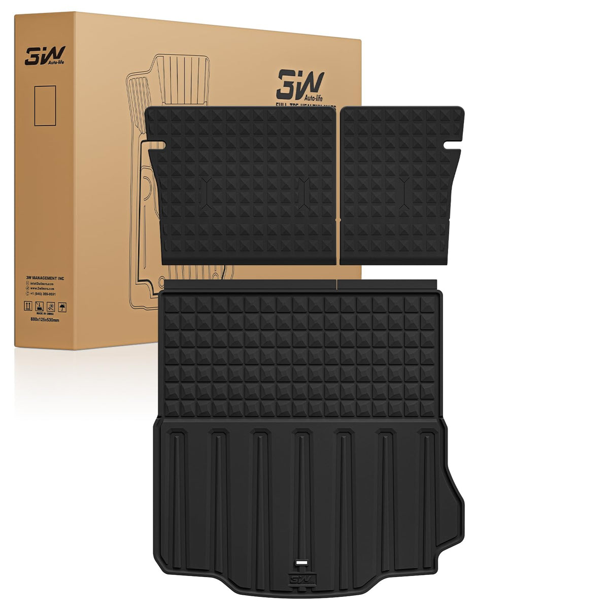 3W Floor mats fit for Ram