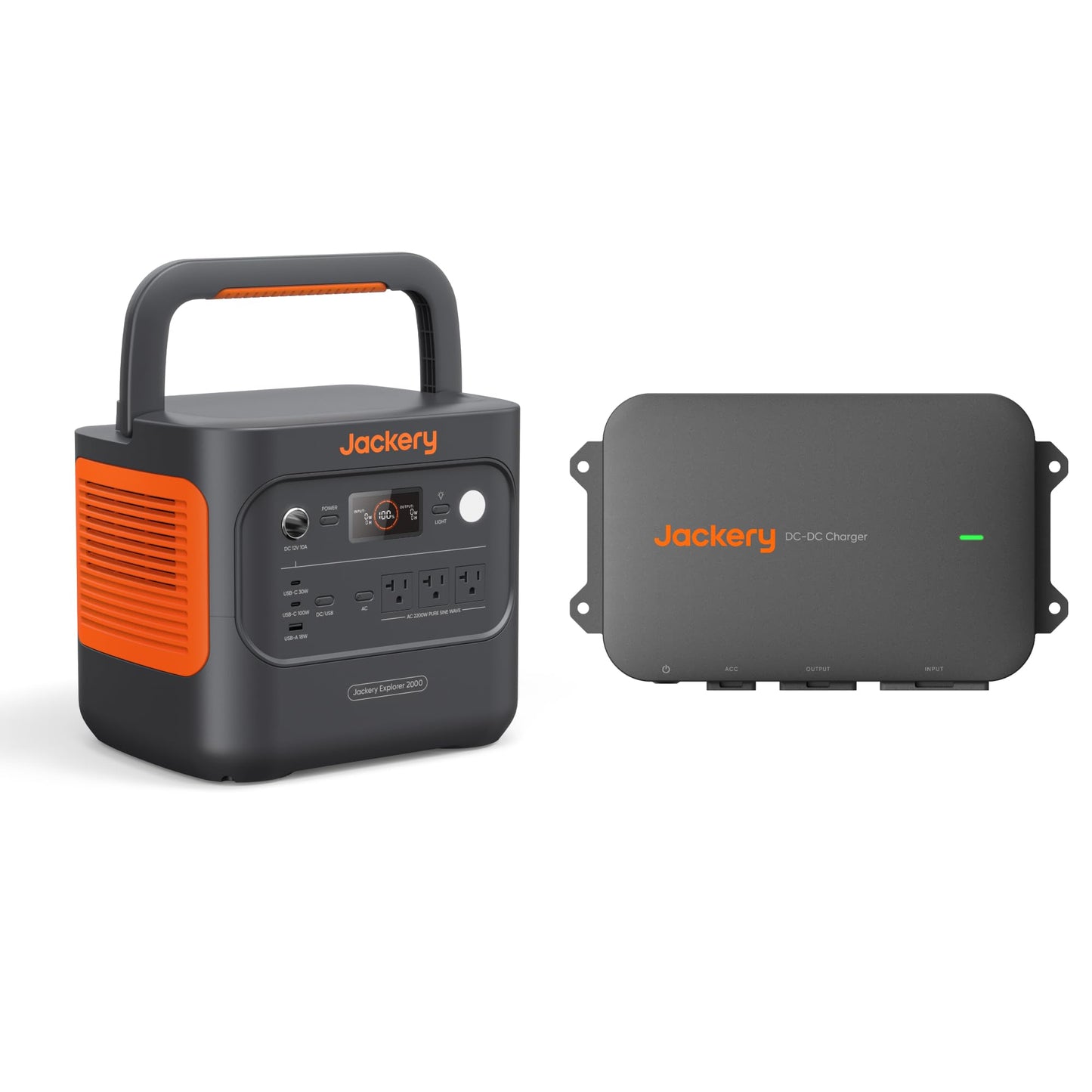 Portable Power Station 2042Wh LiFePO4 Battery Home Backup Generator