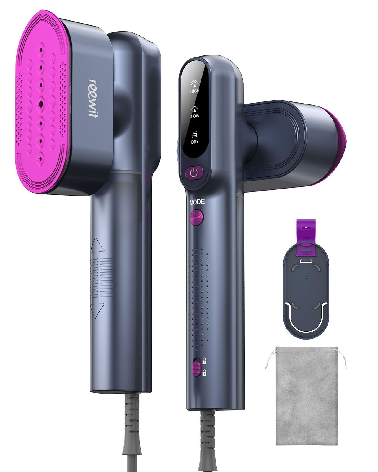 2-in-1 Portable Travel Steamer & Iron with Fast Heat-Up