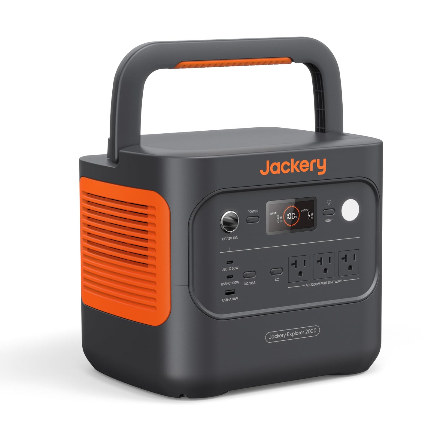 Portable Power Station 2042Wh LiFePO4 Battery Home Backup Generator