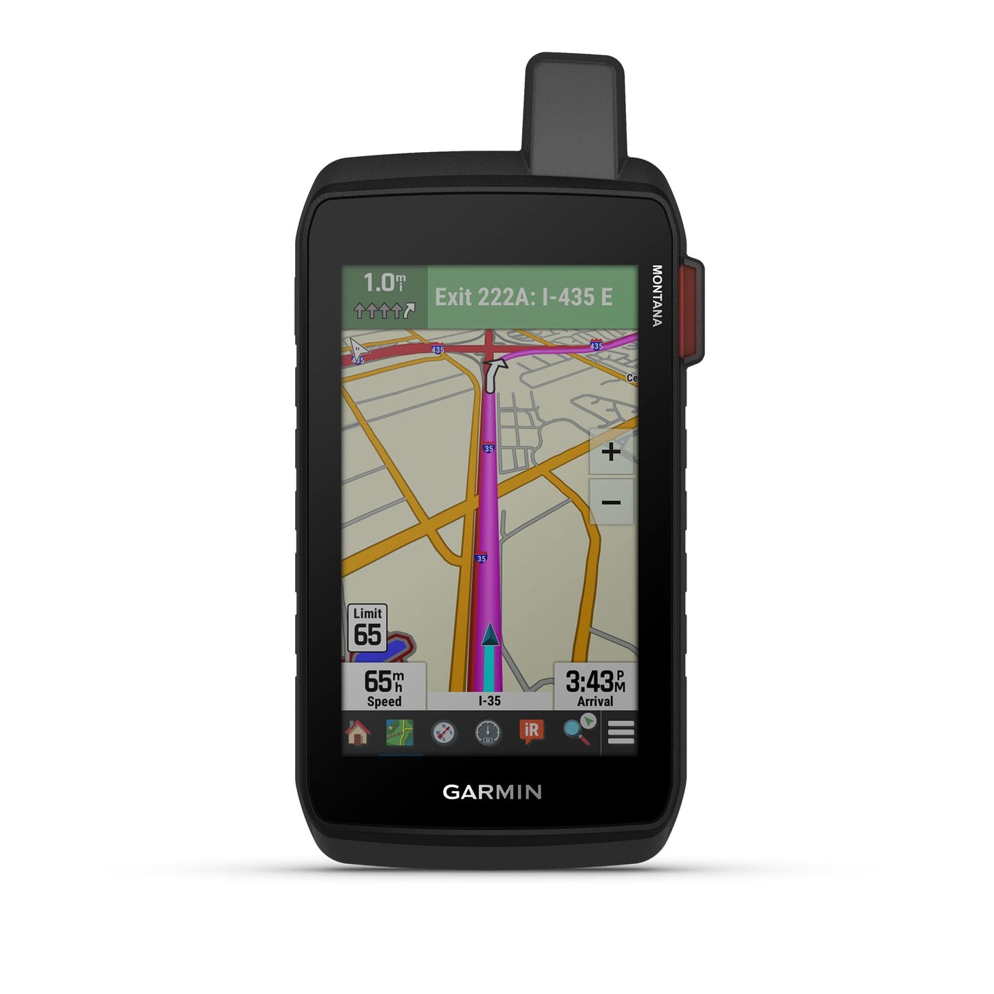 Rugged Outdoor GPS Navigator with Satellite Communication & Maps