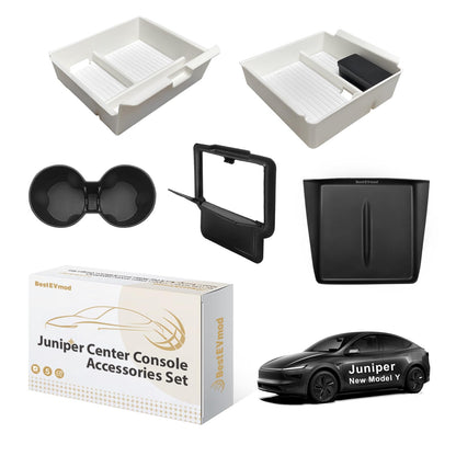 BestEvMod Center Console Organizer Set for 2026 Model Y