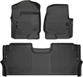 Custom Fit All-Weather Floor Mats Front & Second Row Set