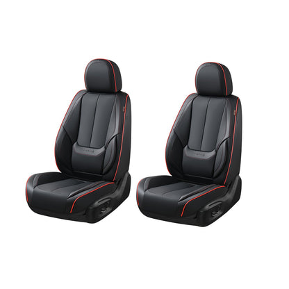Premium Faux Leather Waterproof Car Seat Covers Full Set