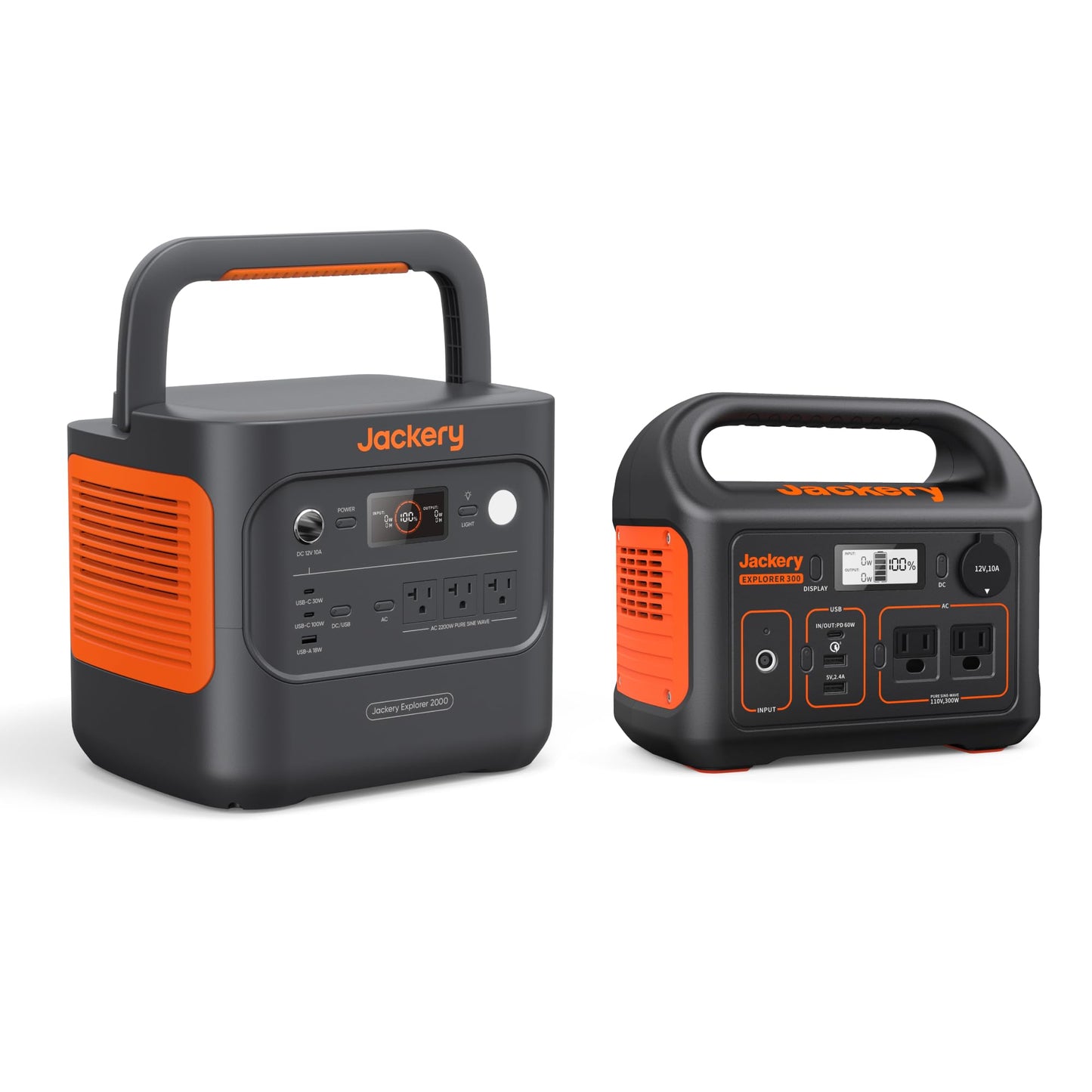 Portable Power Station 2042Wh LiFePO4 Battery Home Backup Generator