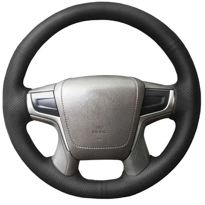 Custom Fit Hand Stitched Genuine Leather Steering Wheel Cover