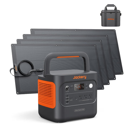 Portable Power Station 2042Wh LiFePO4 Battery Home Backup Generator
