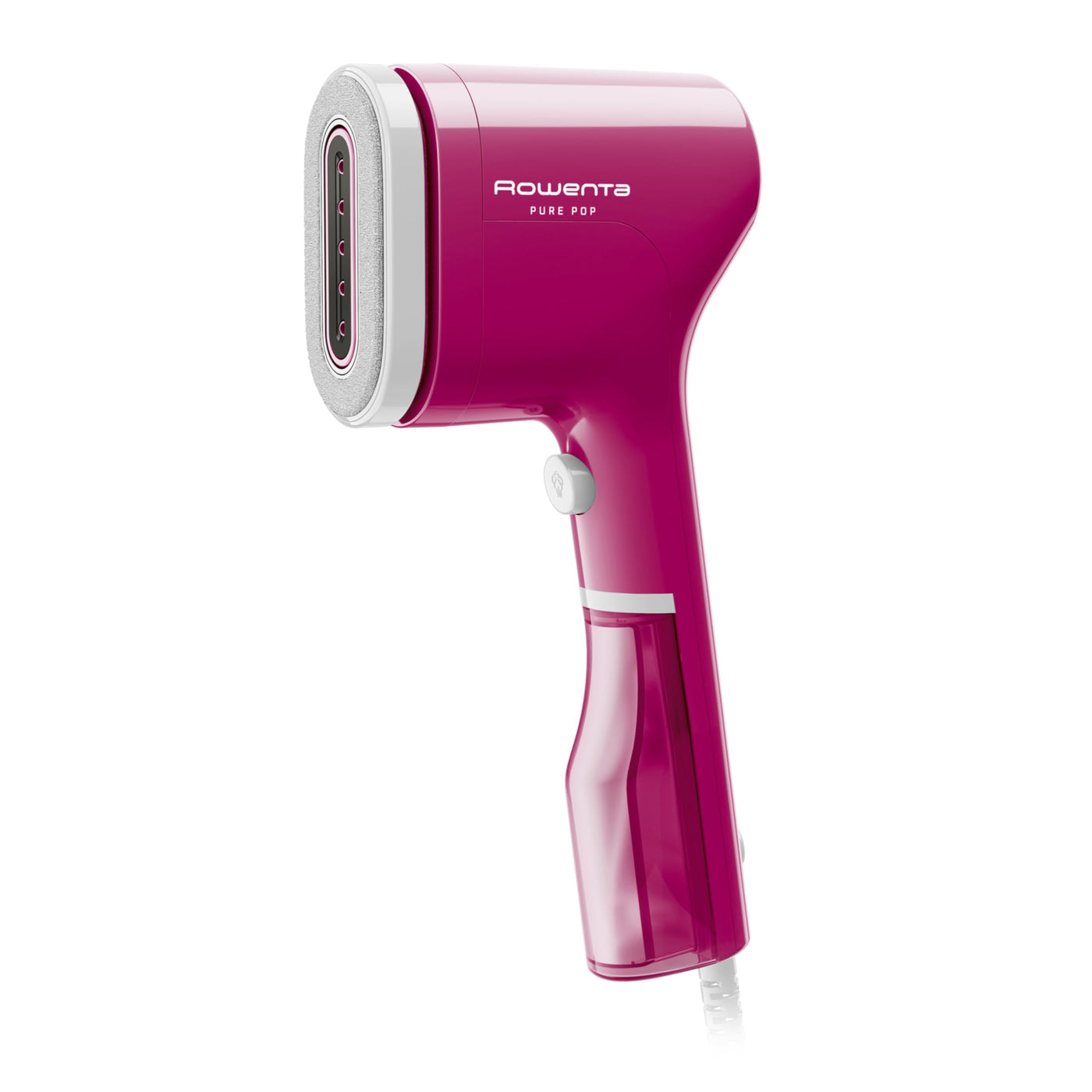 Portable Handheld Garment Steamer with Reversible Lint Remover Pad