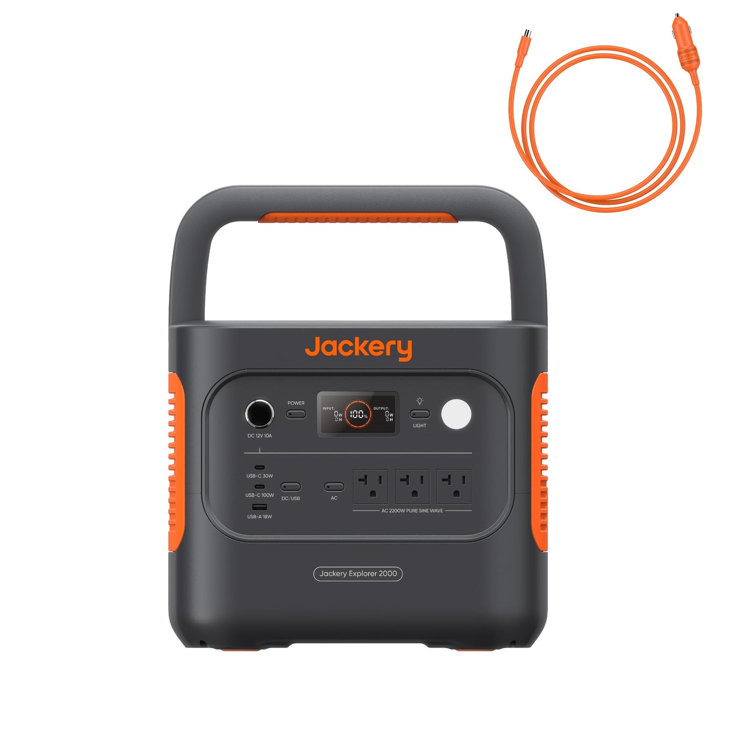 Portable Power Station 2042Wh LiFePO4 Battery Home Backup Generator