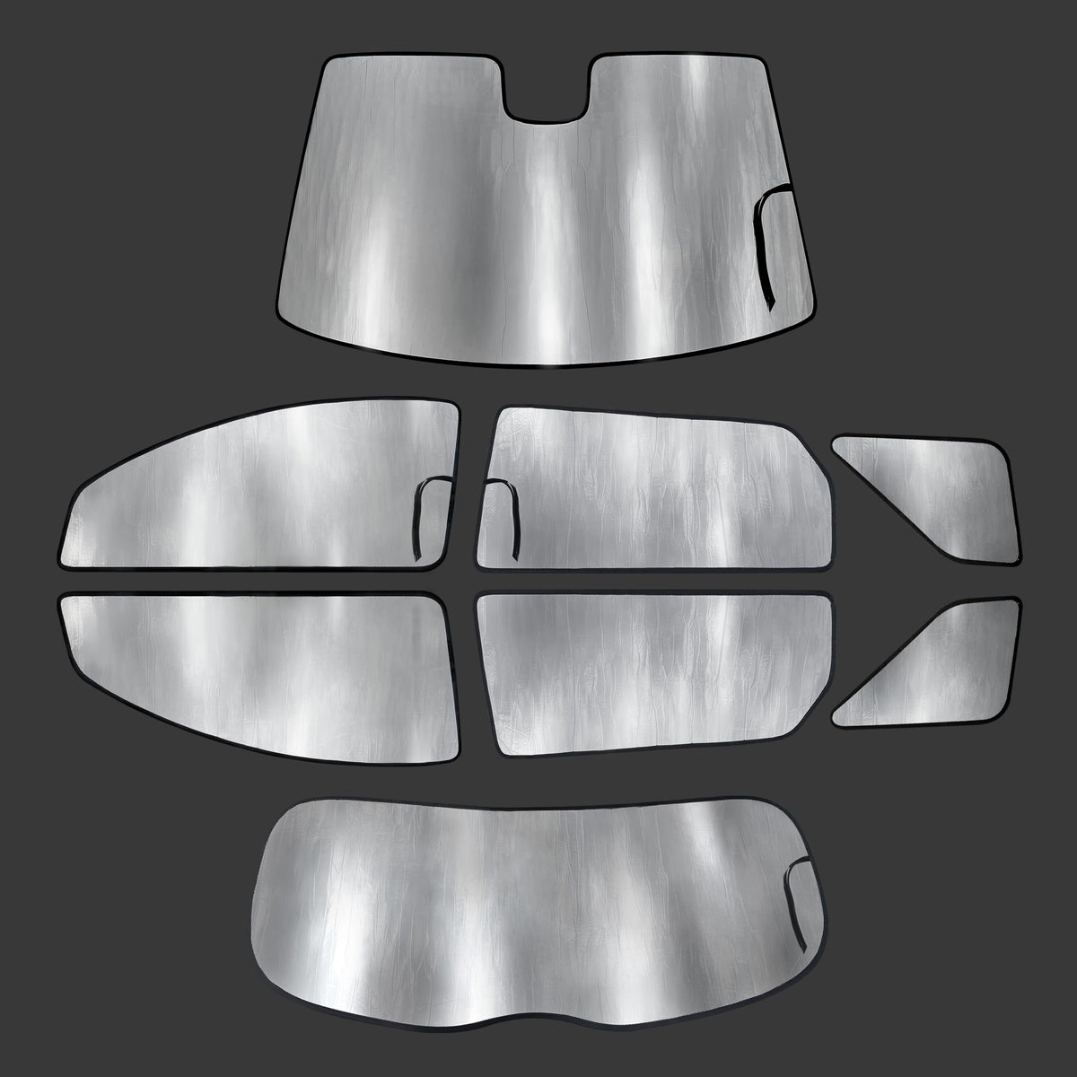 Custom Fit Insulated Windshield Sun Shade UV Protection Cover