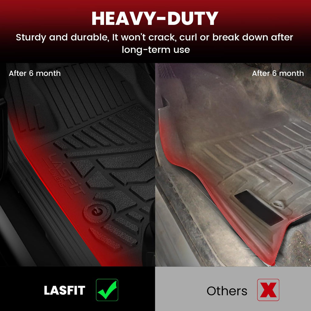 Full Coverage Cargo Floor Mats & Seatback Liners Set