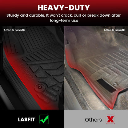 Full Coverage Cargo Floor Mats & Seatback Liners Set