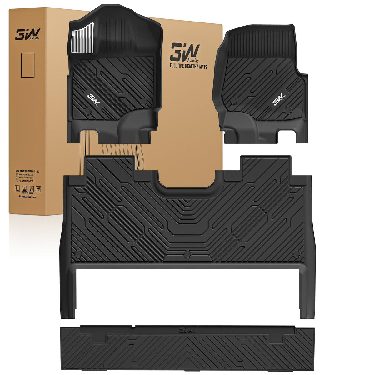 3W Floor mats fit for Ram