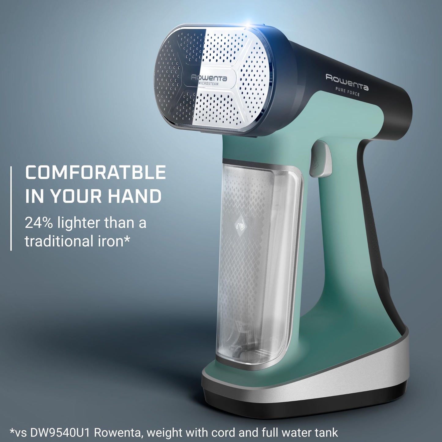 Rowenta Handheld Steamer for Clothes, Pure Force Steamer & Iron