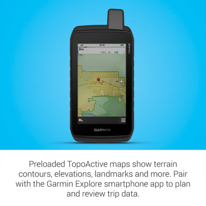 Rugged Outdoor GPS Navigator with Satellite Communication & Maps