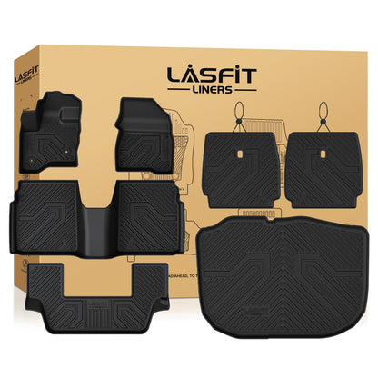Full Coverage Cargo Floor Mats & Seatback Liners Set