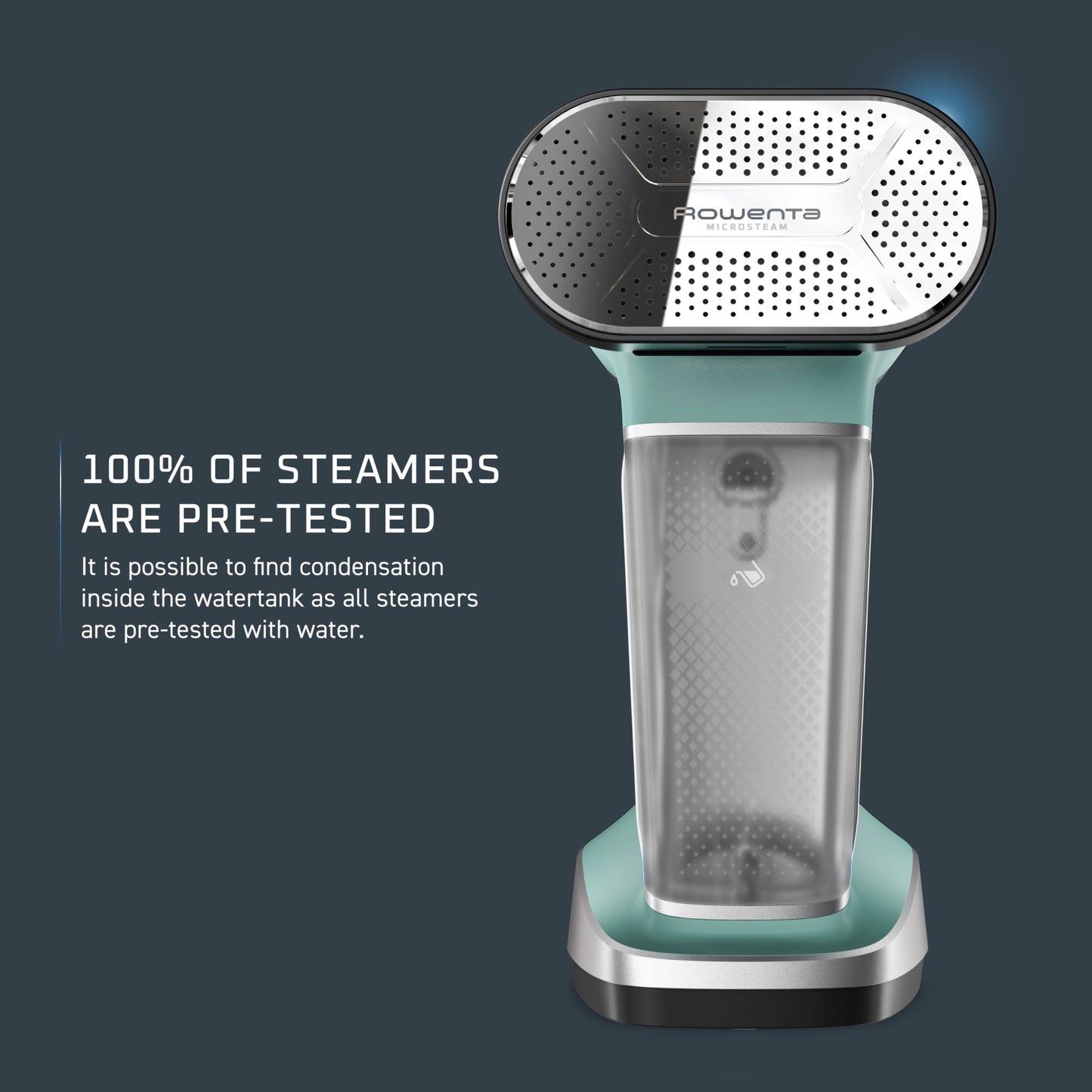 Rowenta Handheld Steamer for Clothes, Pure Force Steamer & Iron