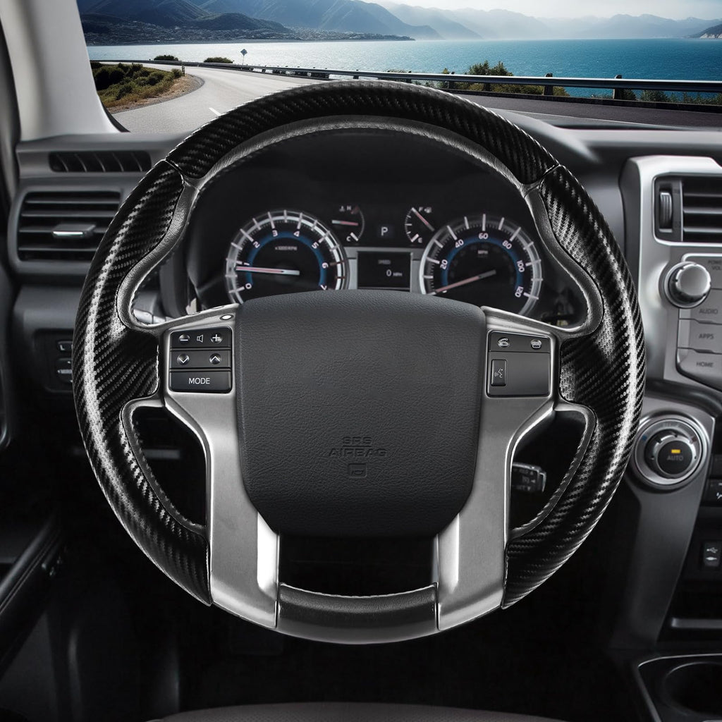 Steering Wheel Cover for Toyota Tacoma 4Runner Tundra Sequoia Accessories