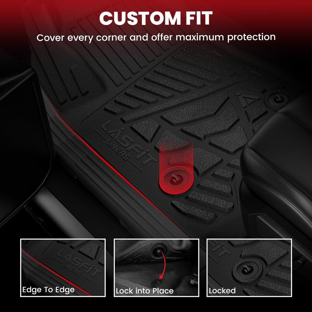 Full Coverage Cargo Floor Mats & Seatback Liners Set