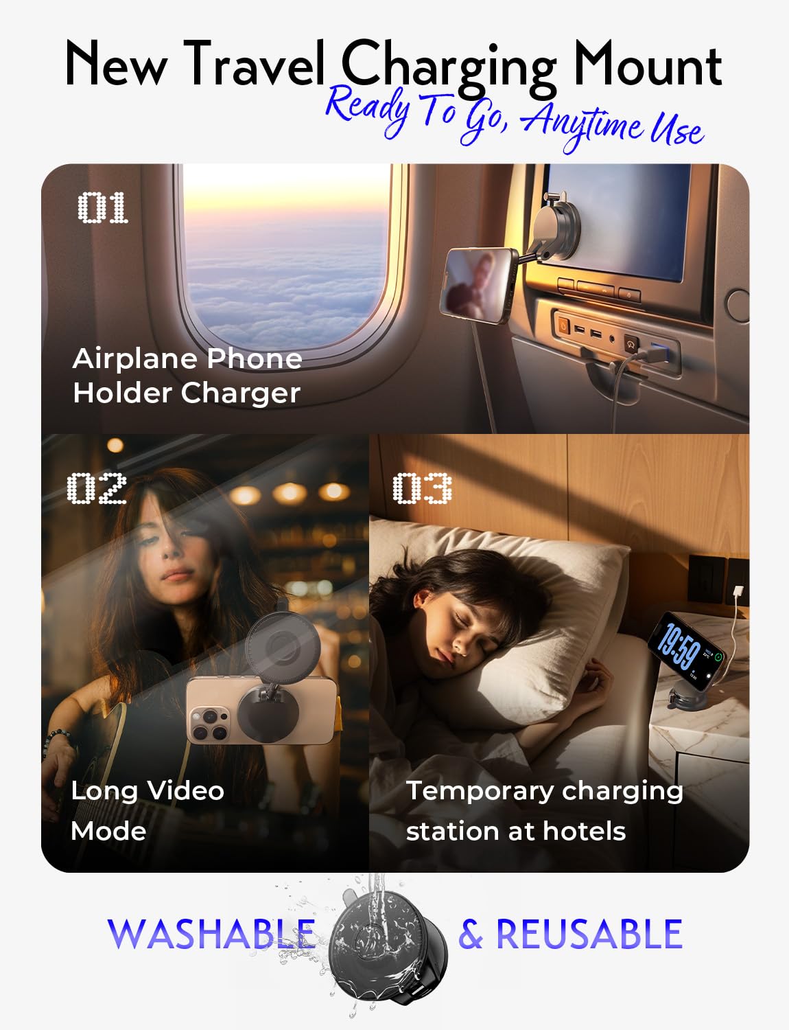 LISEN for 15W Magsafe Car Mount Charger