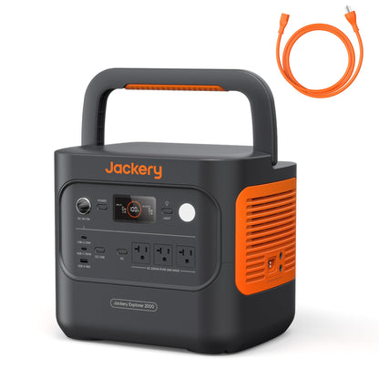Portable Power Station 2042Wh LiFePO4 Battery Home Backup Generator