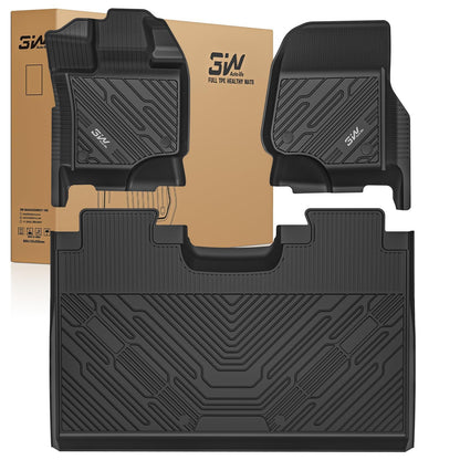 3W Floor mats fit for Ford f150 and Expedition max and Maverick