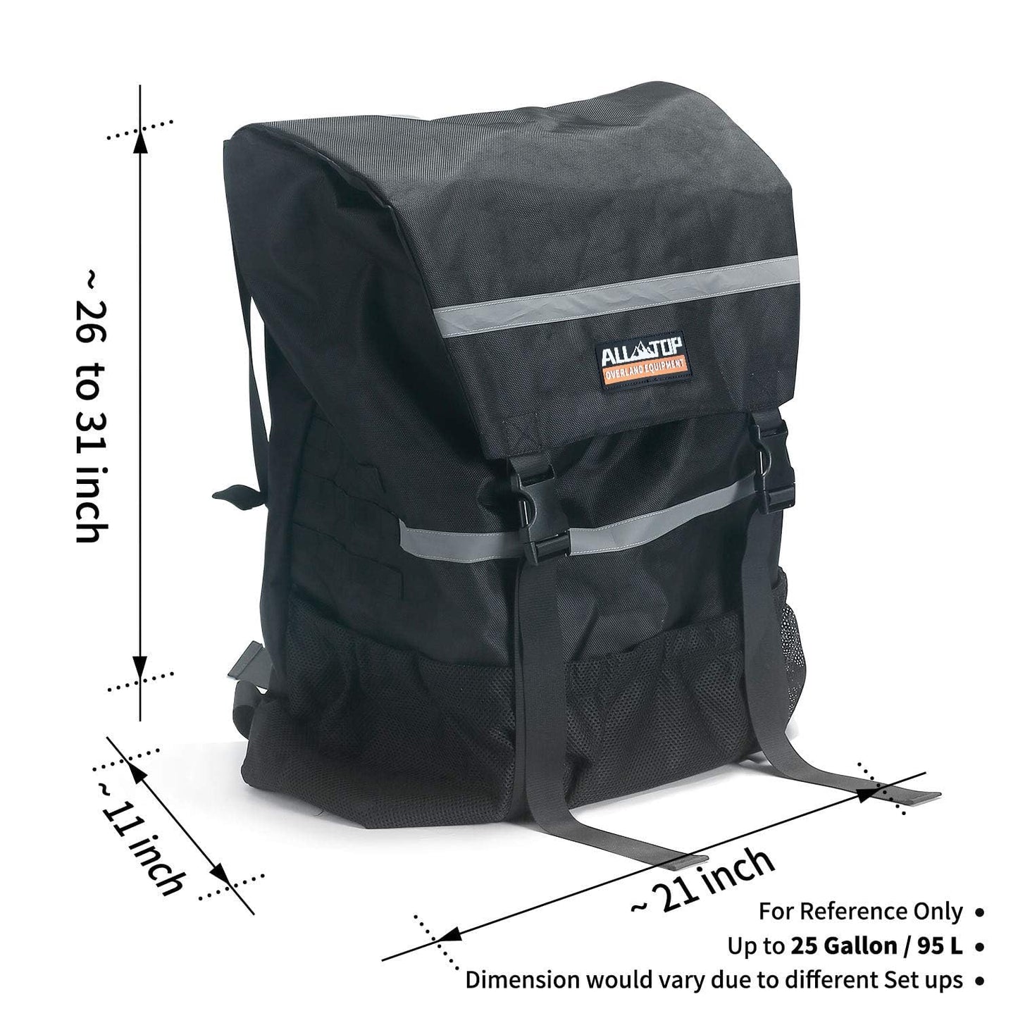 ALL-TOP Spare Tire Trash Bag Organizer
