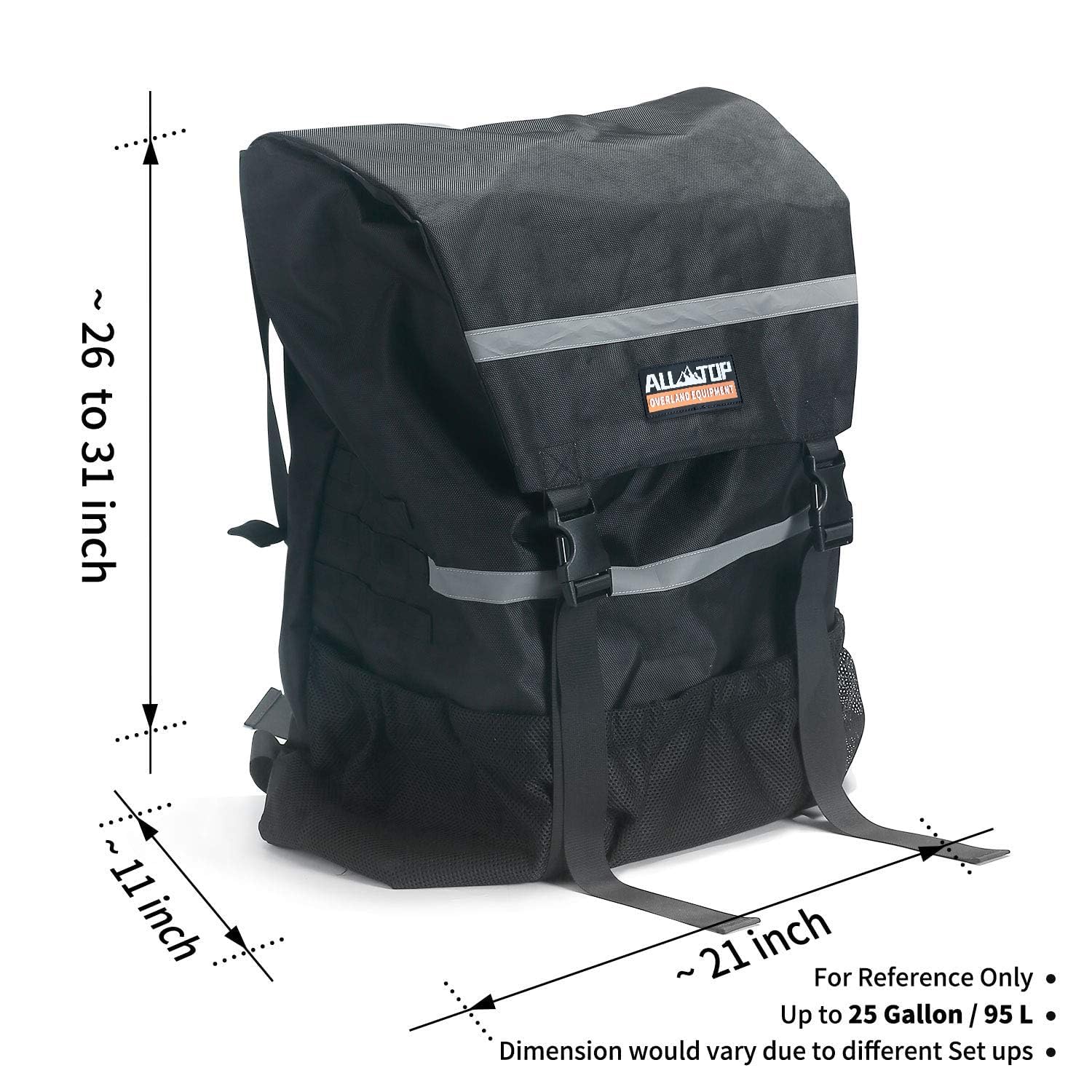 ALL-TOP Spare Tire Trash Bag Organizer