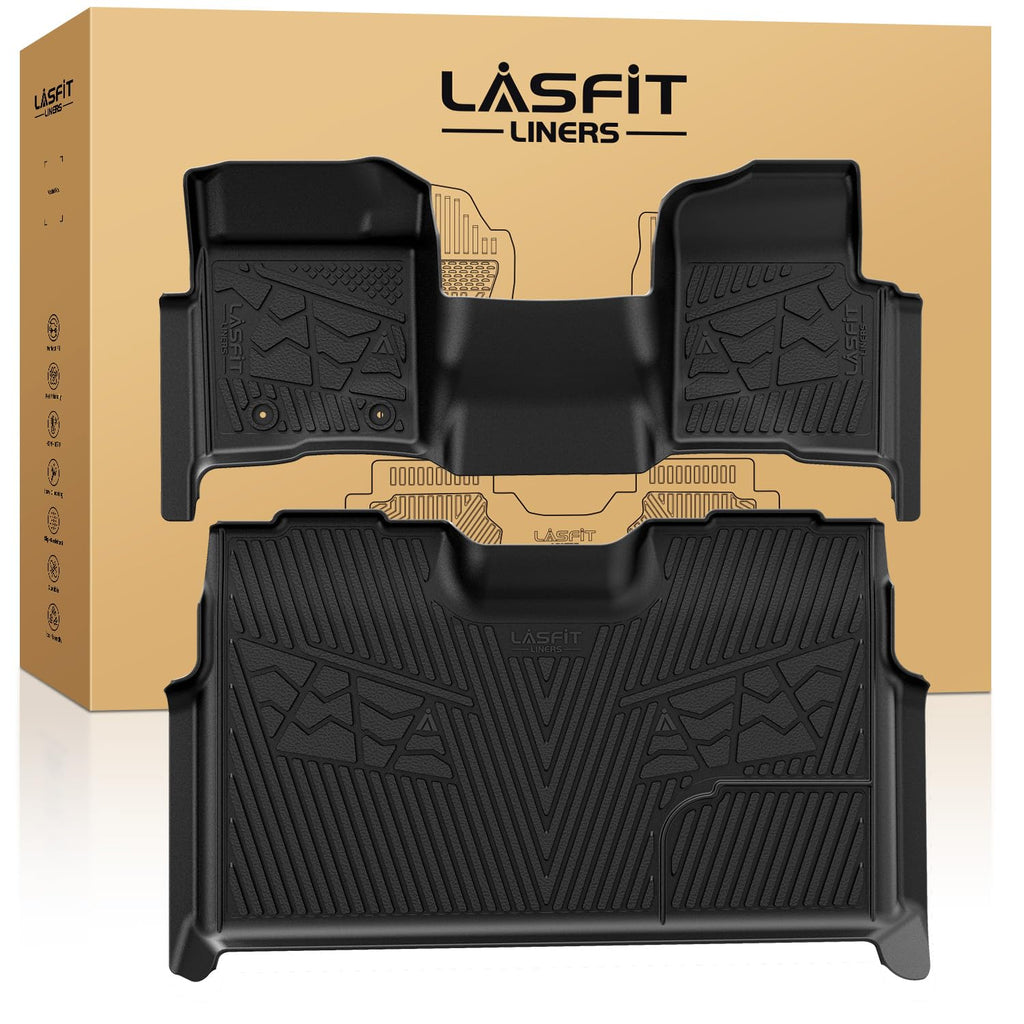 Full Coverage Cargo Floor Mats & Seatback Liners Set