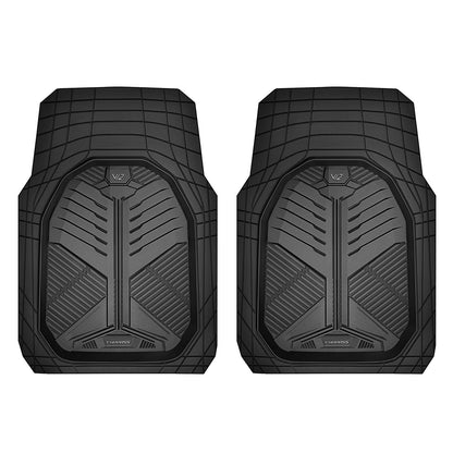 CAR PASS Heavy Duty Car Floor Mats, All Weather Car Mats Full Set