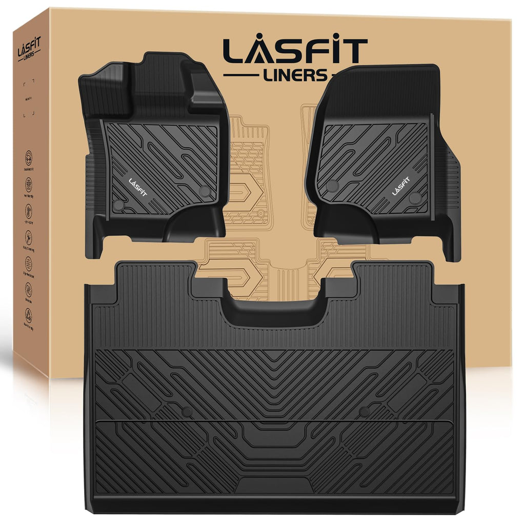 Full Coverage Cargo Floor Mats & Seatback Liners Set