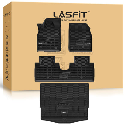 Full Coverage Cargo Floor Mats & Seatback Liners Set