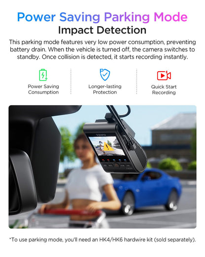 VIOFO A329S 4K 60FPS Dash Cam Front and Rear, STARVIS 2 HDR, Wi-Fi 6