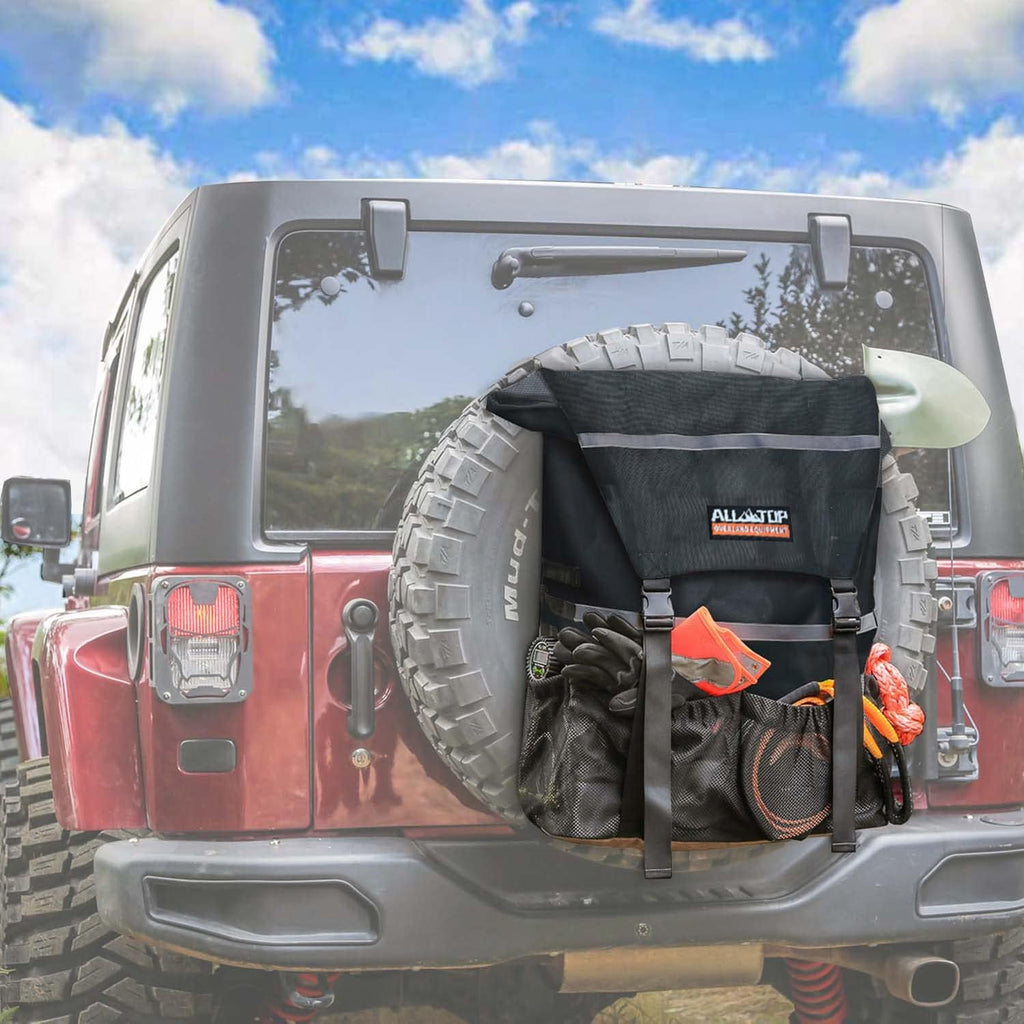 ALL-TOP Spare Tire Trash Bag Organizer