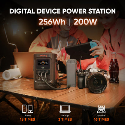 Portable Power Station 293Wh Lithium Battery Solar Generator