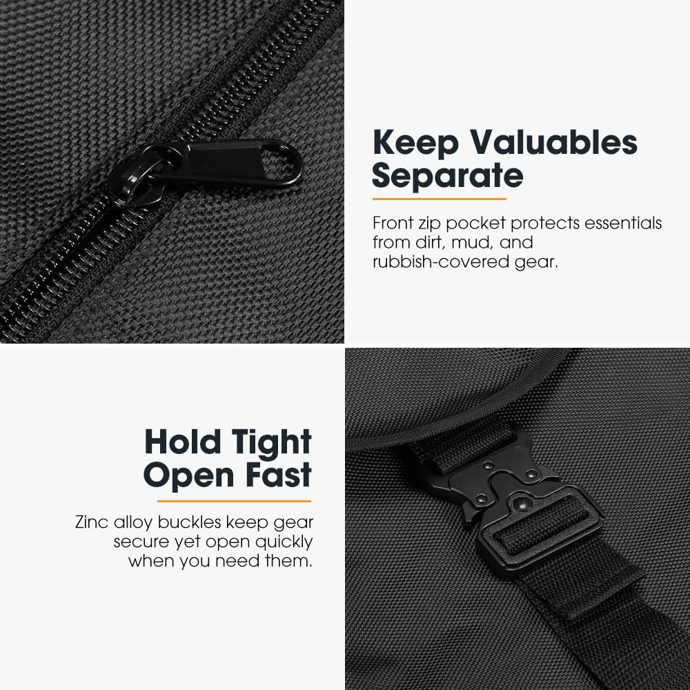 Spare Tire Cargo Storage Bag with Reflective Strips