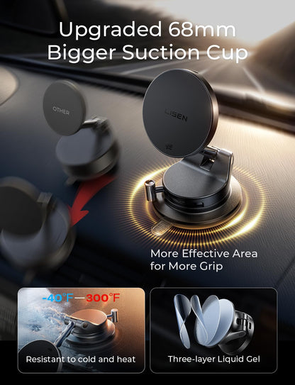 LISEN for 15W Magsafe Car Mount Charger