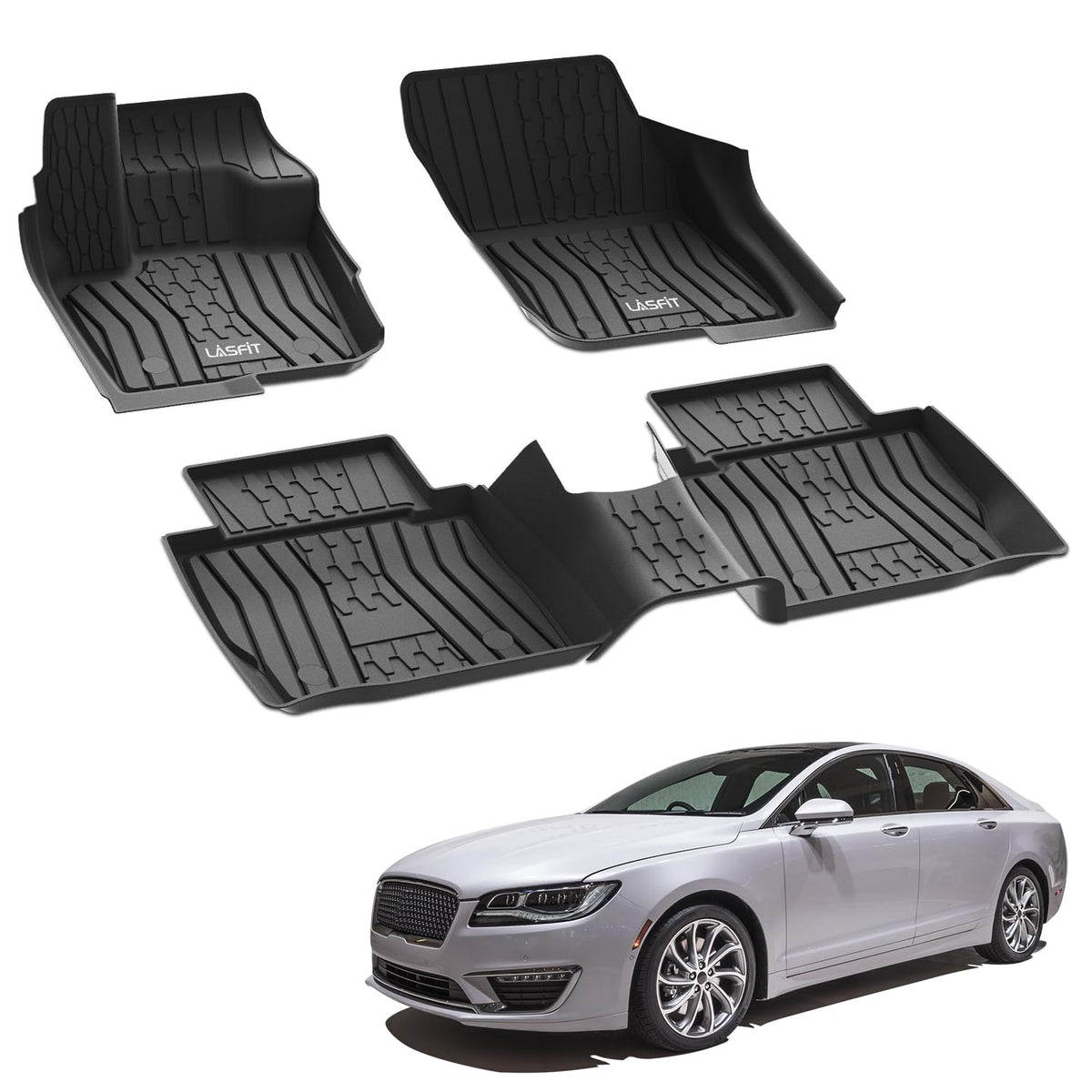 Full Coverage Cargo Floor Mats & Seatback Liners Set