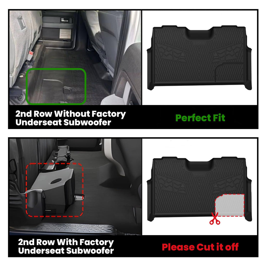 Full Coverage Cargo Floor Mats & Seatback Liners Set