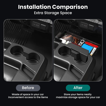 Hanging Center Console Organizer with Storage Compartments