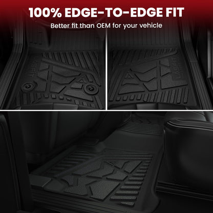 Full Coverage Cargo Floor Mats & Seatback Liners Set
