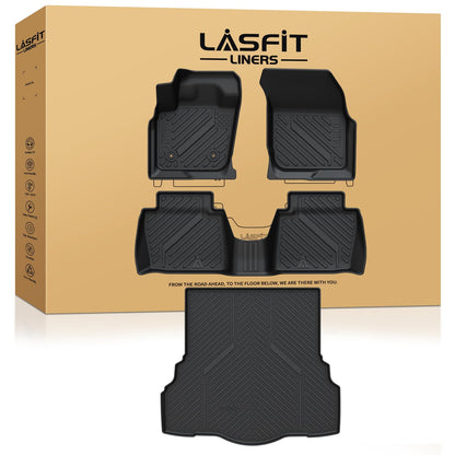 Full Coverage Cargo Floor Mats & Seatback Liners Set