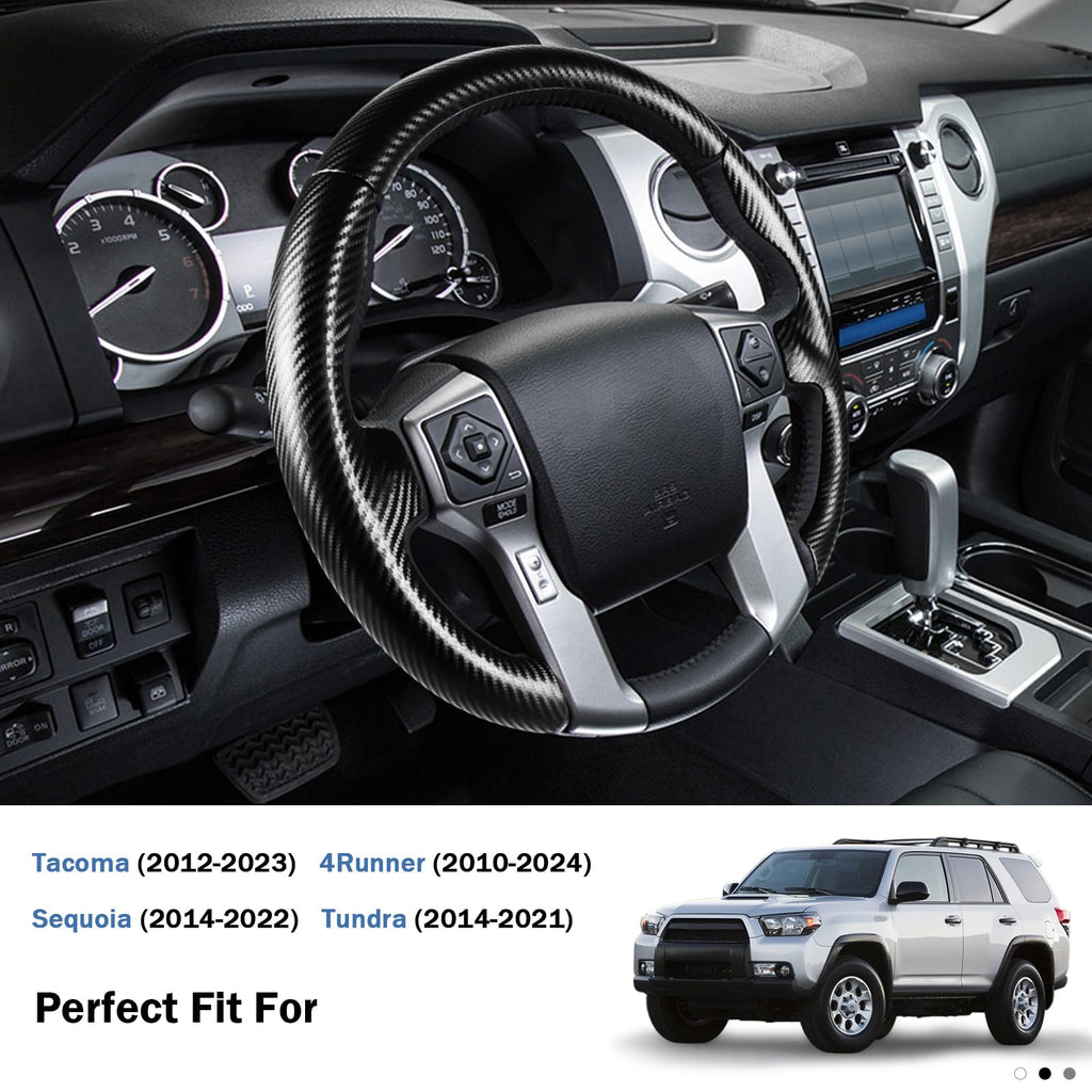 Steering Wheel Cover for Toyota Tacoma 4Runner Tundra Sequoia Accessories