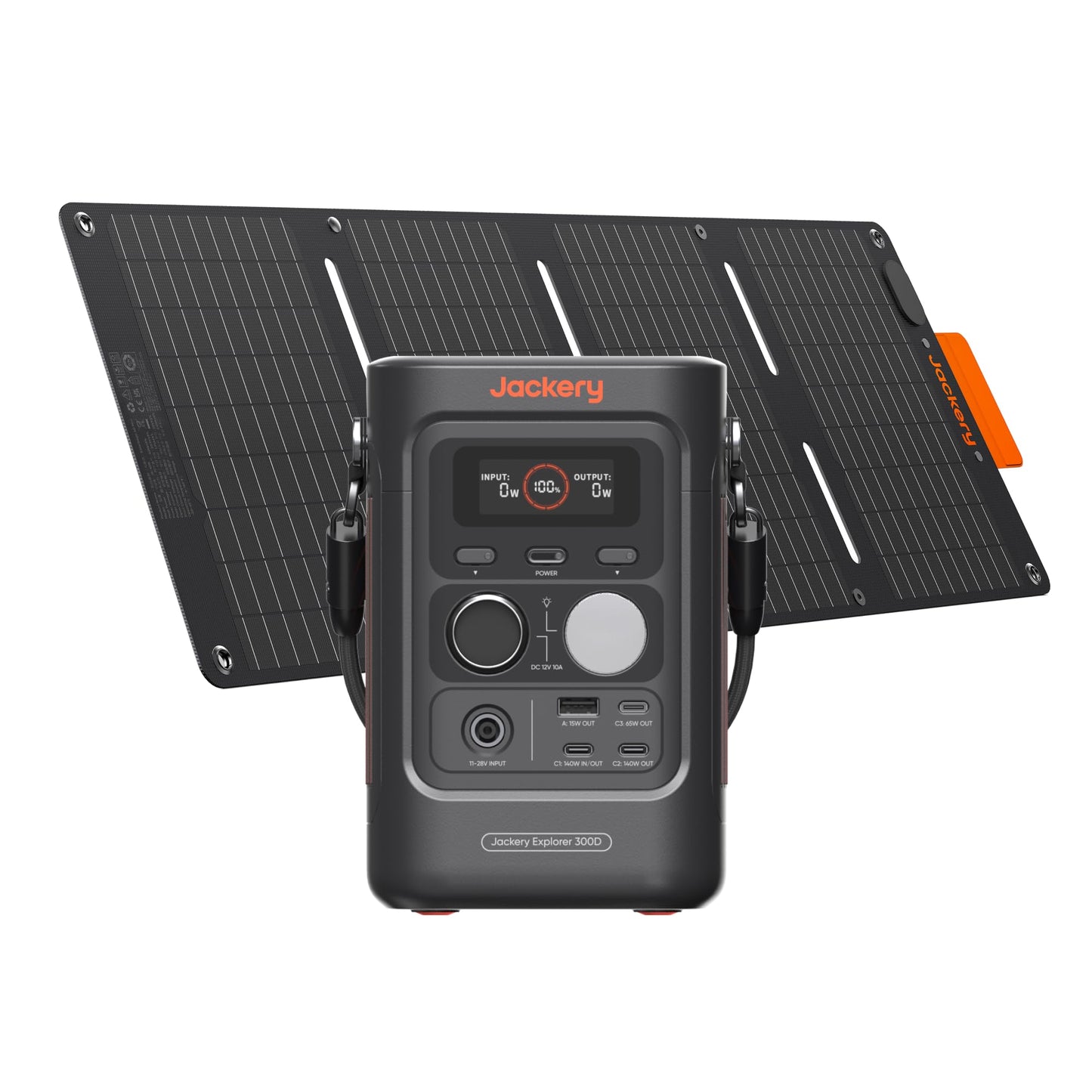 Portable Power Station 293Wh Lithium Battery Solar Generator