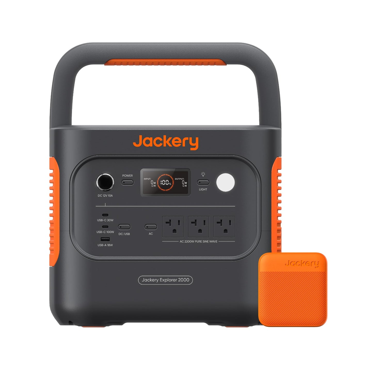 Portable Power Station 2042Wh LiFePO4 Battery Home Backup Generator